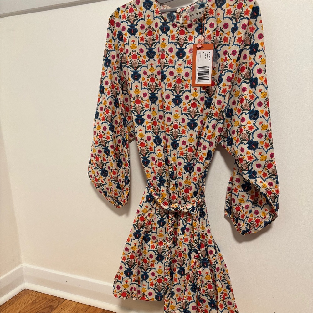 NWT Rhode print dress